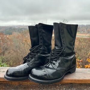 Vintage Corcoran Jump Boots Black Size 9.5e